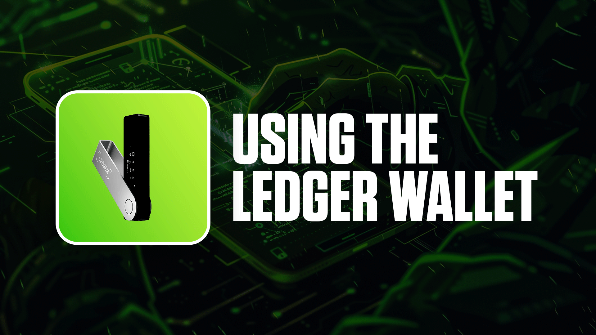 Tutorial: How to use a Cold Wallet (Ledger Nano X)