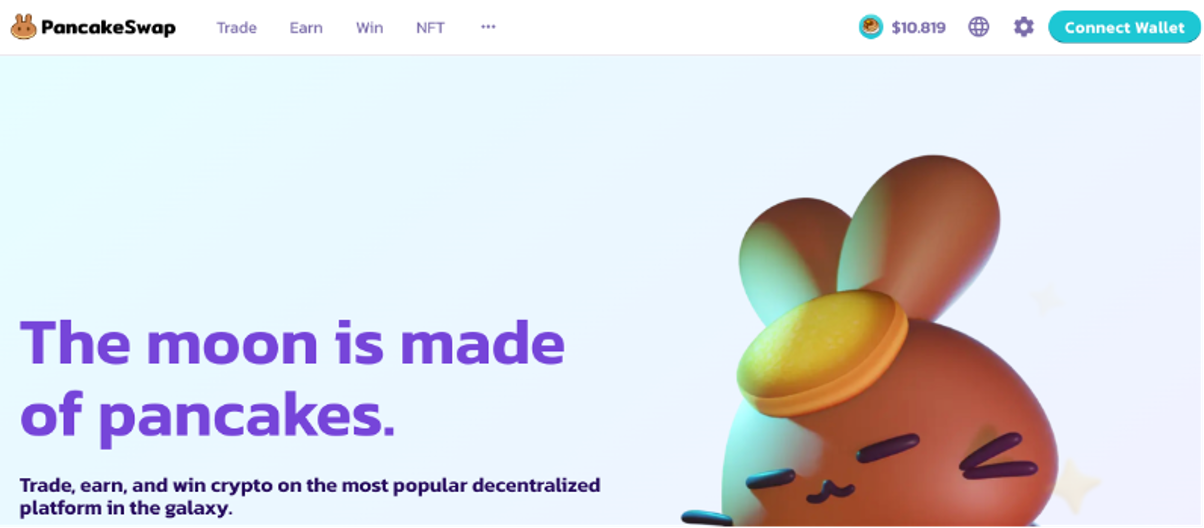 PancakeSwap Homepage