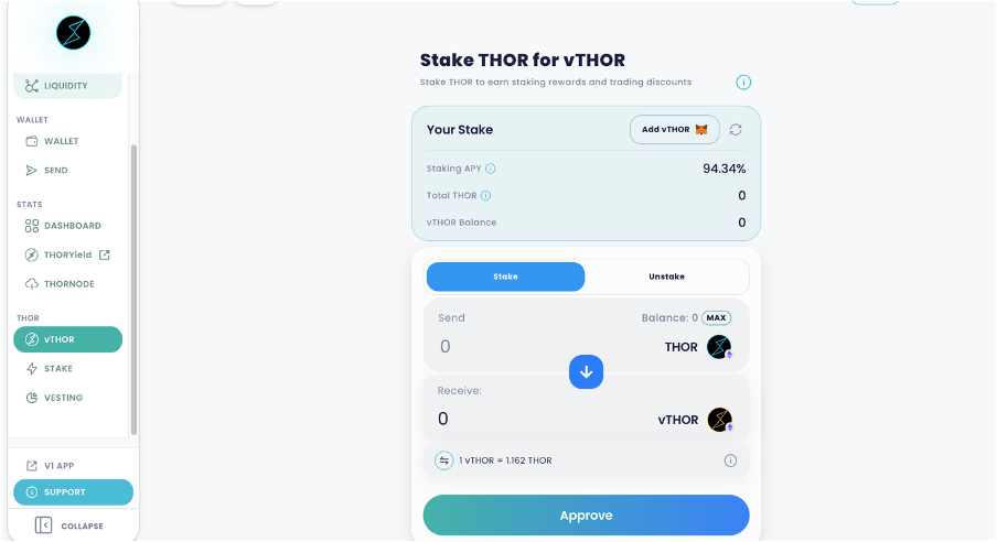 Staking $Thor