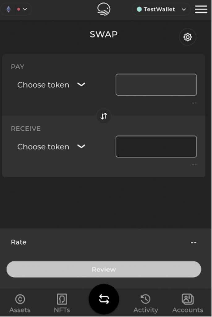 xdefi swapping crypto