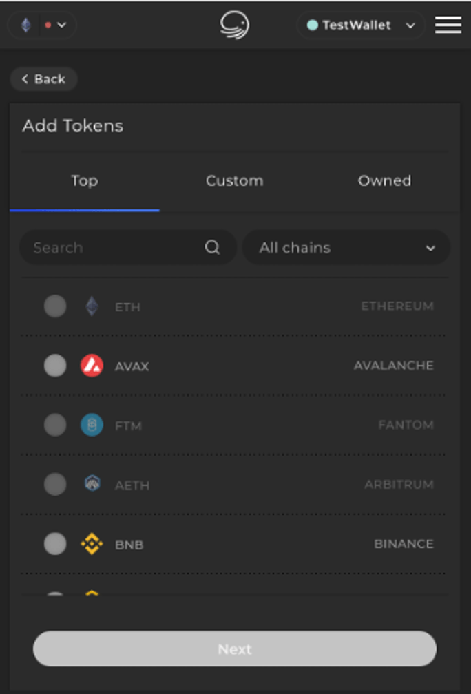 xdefi wallet details