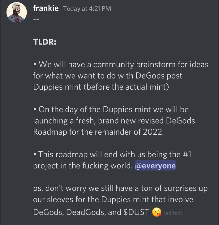 dao dust
